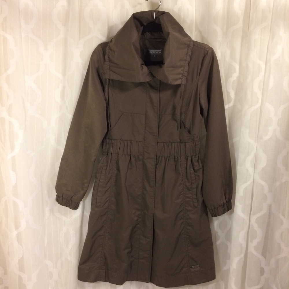 Kenneth Cole Reaction Spring/Fall weight Trench S - Picture 1 of 8